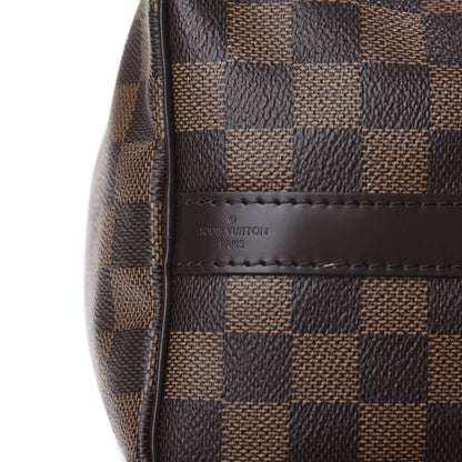 Louis Vuitton Damier Ebene Speedy Bandouliere 25 5 of 10
