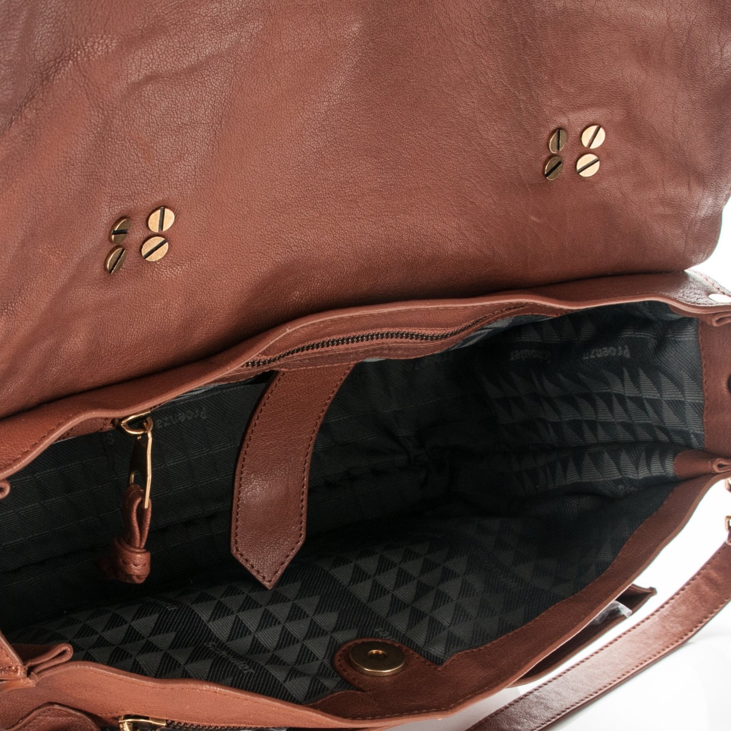 Lambskin Medium PS1 Satchel Saddle