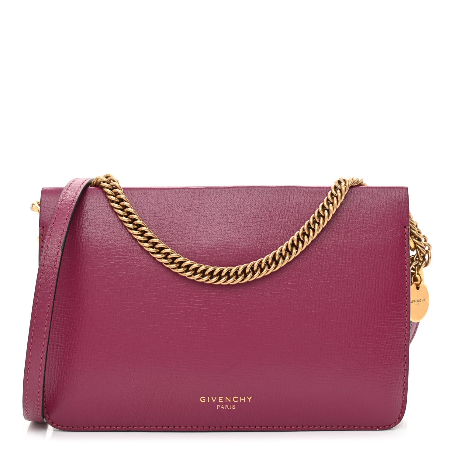 Givenchy Goatskin Suede Cross 3 Crossbody Bag Fig Pink Cherry 1 of 10