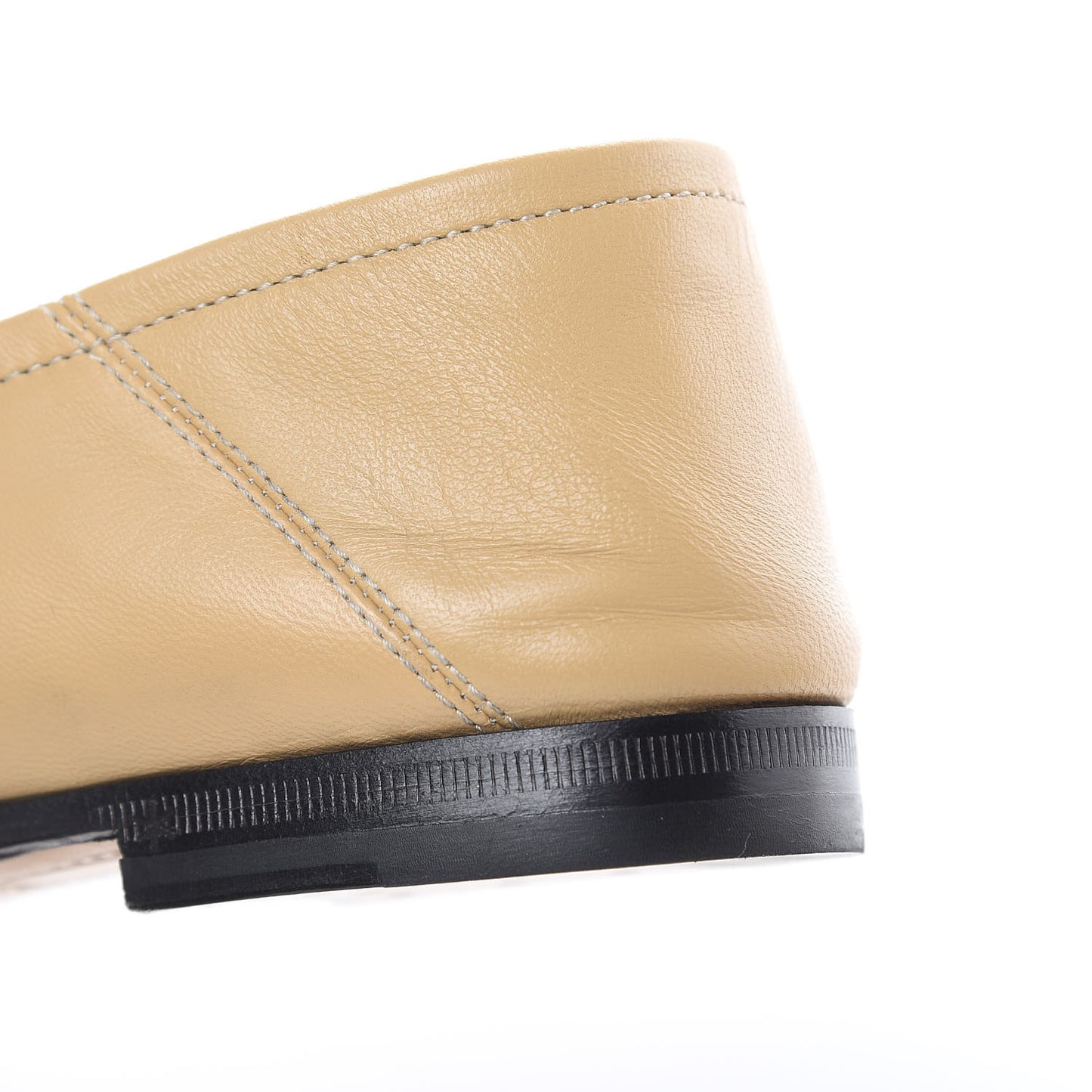 Lambskin Womens Brixton Horsebit Loafers 35.5 Wheat