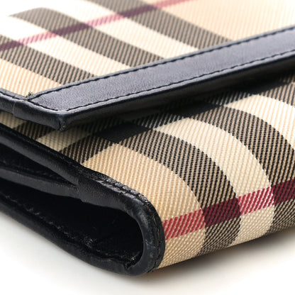 Burberry House Check Continental Wallet Black 9 of 11