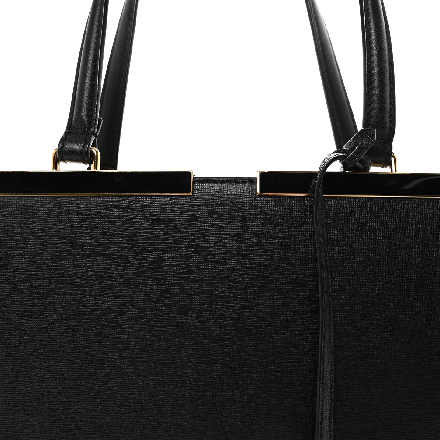 Vitello Elite Large 3Jours Tote Black