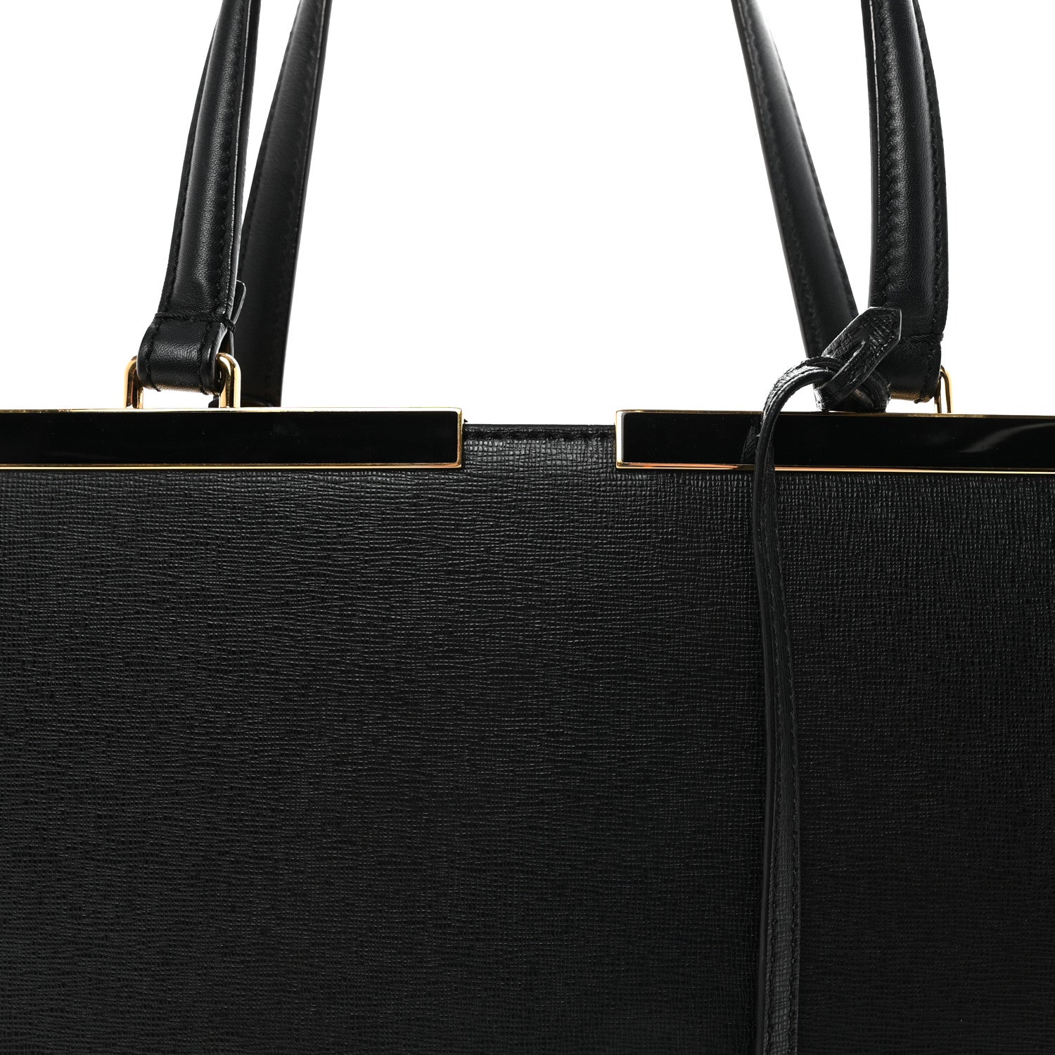 Fendi Vitello Elite Large 3Jours Tote Black 7 of 9