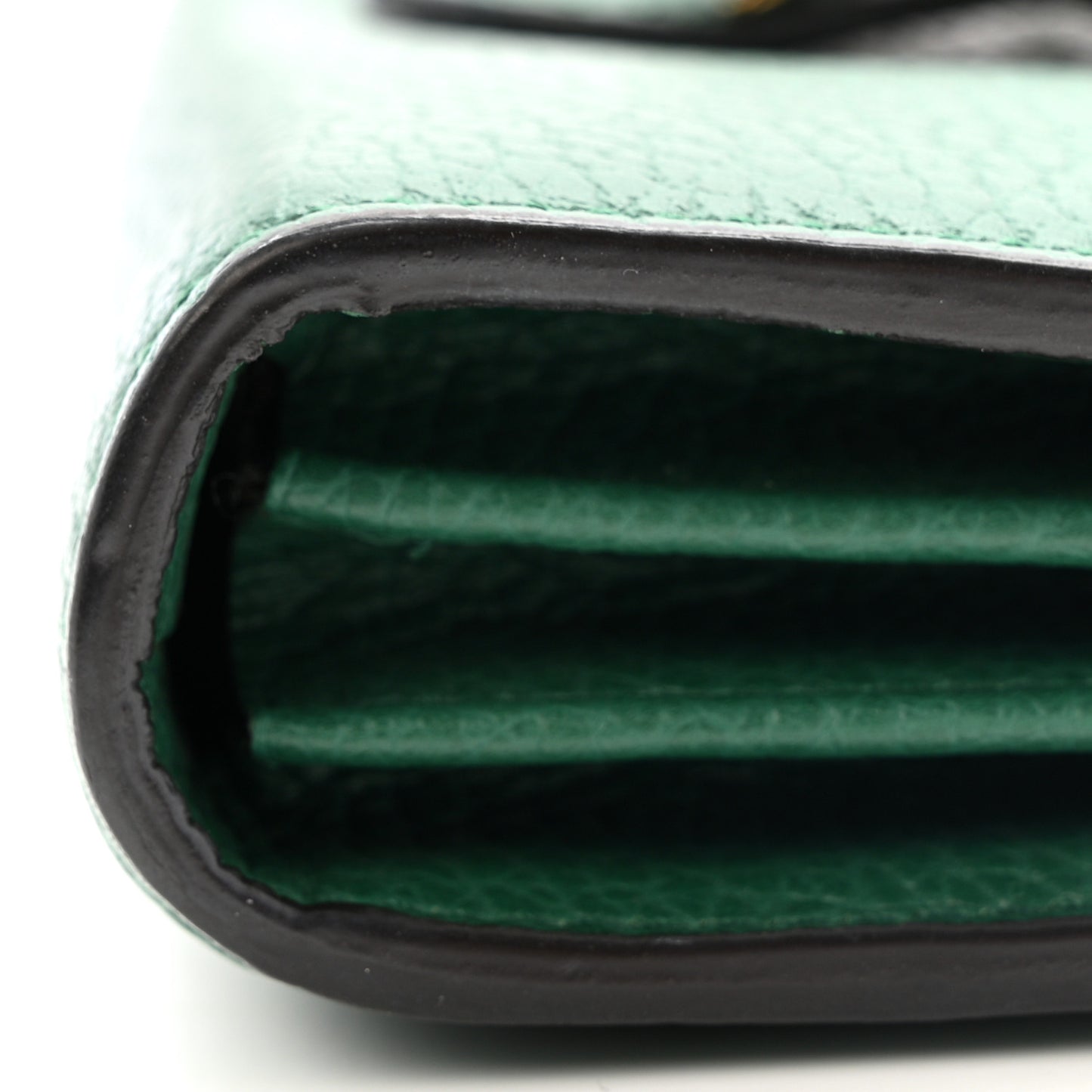 Calfskin Mini Dionysus Chain Wallet Emerald