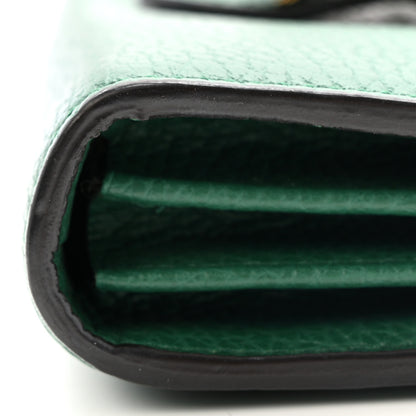 Gucci Calfskin Mini Dionysus Chain Wallet Emerald 12 of 13
