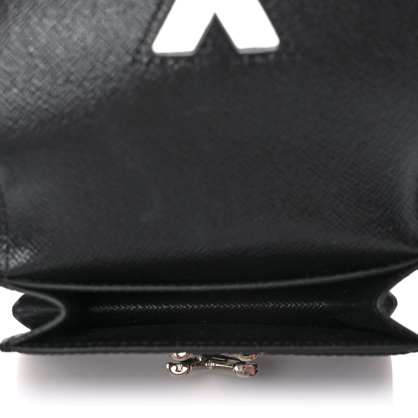 Epi Twist Compact Wallet Black