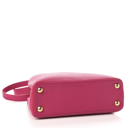 Louis Vuitton Taurillon Capucines BB Hibiscus Flamingo 4 of 10