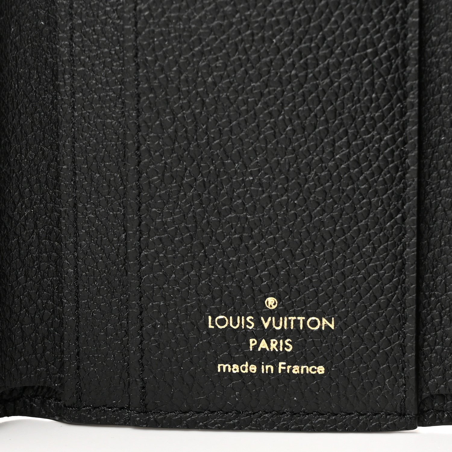 Louis Vuitton Empreinte Zoe Wallet Black 6 of 7
