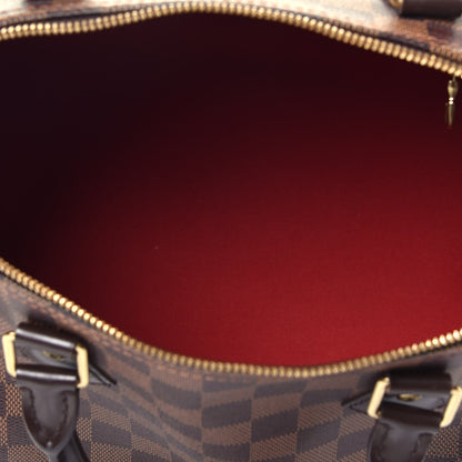 Louis Vuitton Damier Ebene Speedy Bandouliere 30 6 of 11