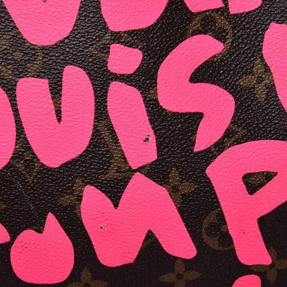 Louis Vuitton Monogram Graffiti Neverfull GM Fuchsia 10 of 10