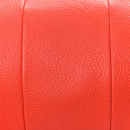 Alexander Wang Pebbled Lambskin Rocco Tangerine Pale Gold Hardware 6 of 8