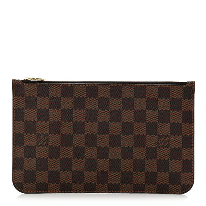 Louis Vuitton Damier Ebene Neverfull MM GM Pochette 1 of 7