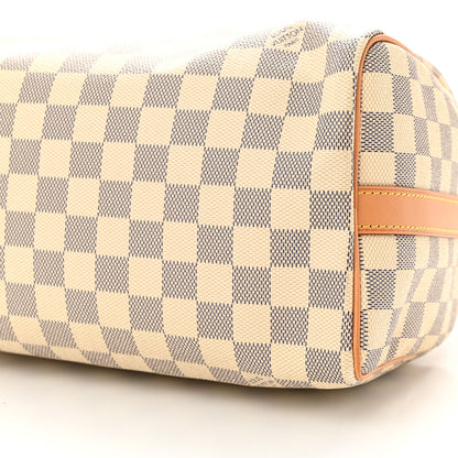Louis Vuitton Damier Azur Speedy Bandouliere 25 10 of 11