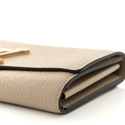 Louis Vuitton Taurillon Capucines Wallet Galet 8 of 8