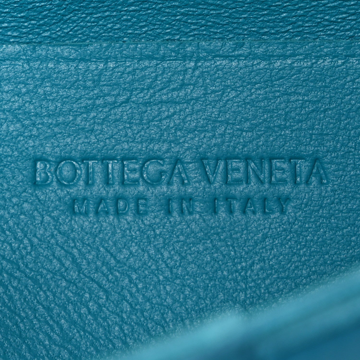 Bottega Veneta Lambskin Maxi Intreccio Candy Cassette Crossbody Bag Petrol Blue 5 of 8
