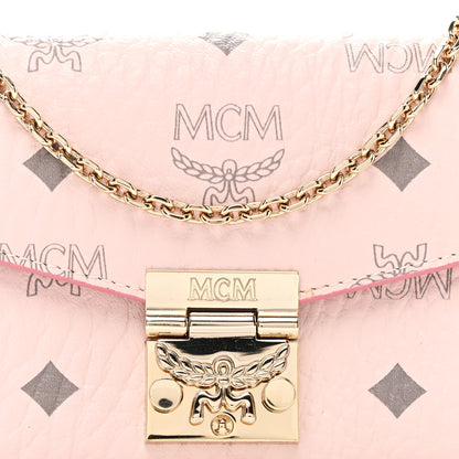 MCM Visetos Large Patricia Wallet On Chain Soft Pink 8 of 10