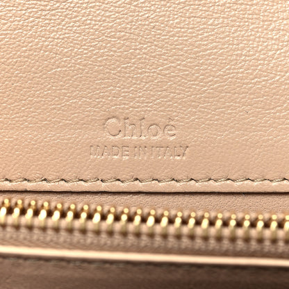 Chloe Metallic Grained Calfskin Gabrielle Gold Chestnut 8 of 15