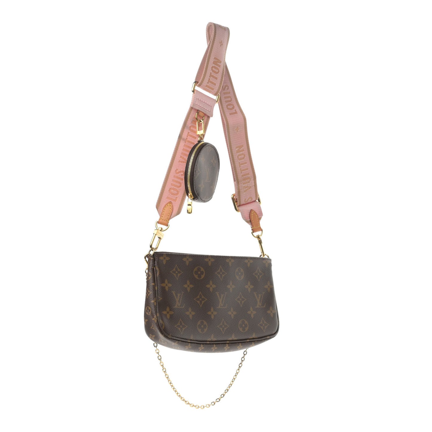 Monogram Multi Pochette Accessories Rose Clair