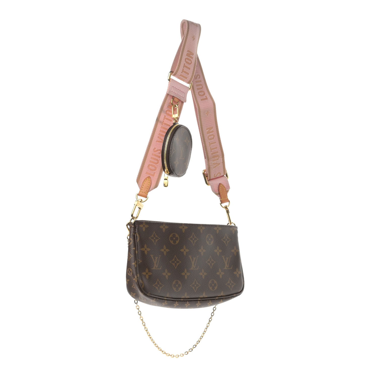 Louis Vuitton Monogram Multi Pochette Accessories Rose Clair 2 of 14