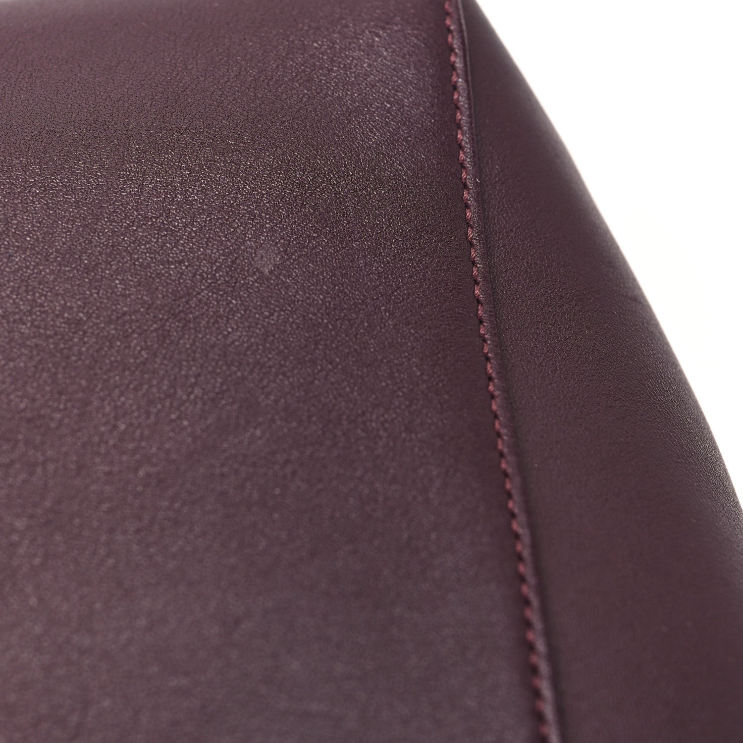 Celine Smooth Calfskin Small Tassel Cabas Phantom Burgundy 10 of 11