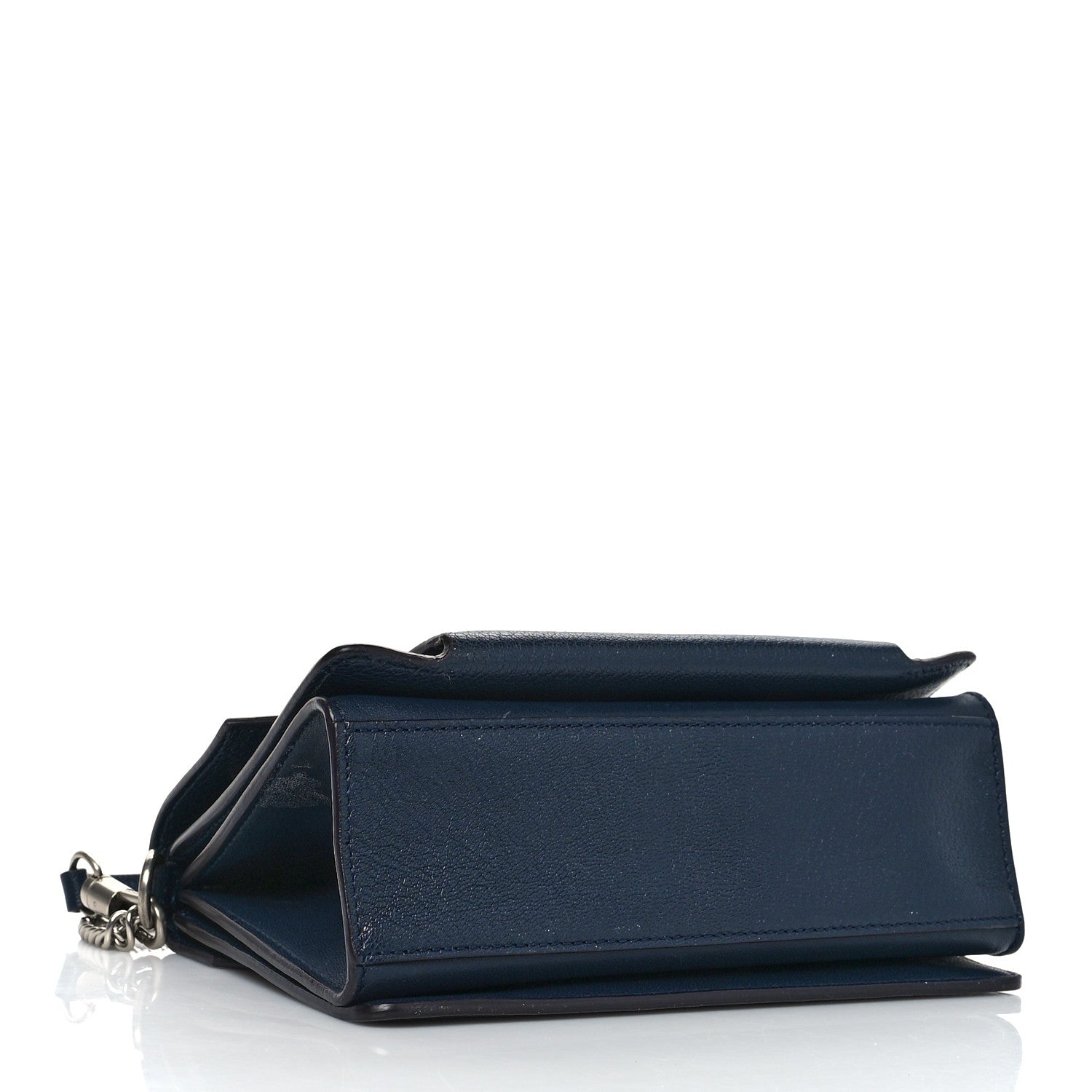 Givenchy Goatskin Small GV3 Shoulder Bag Dark Blue 4 of 14