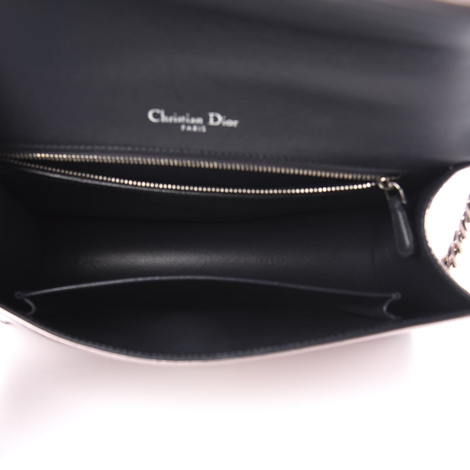 Christian Dior Metallic Patent Micro-Cannage Medium Diorama Flap Bag Hyper Pink 5 of 12