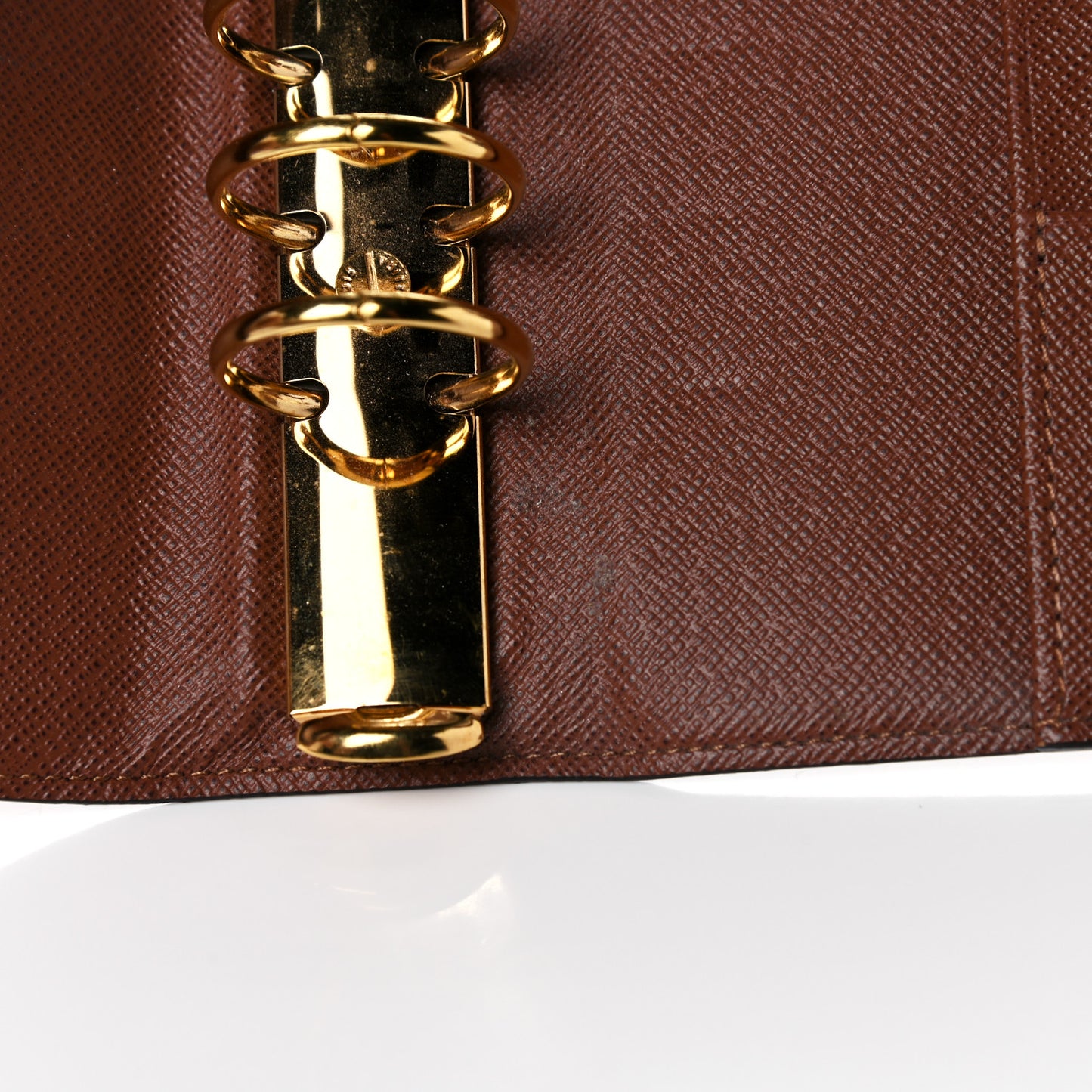 Monogram Large Ring Agenda Cover