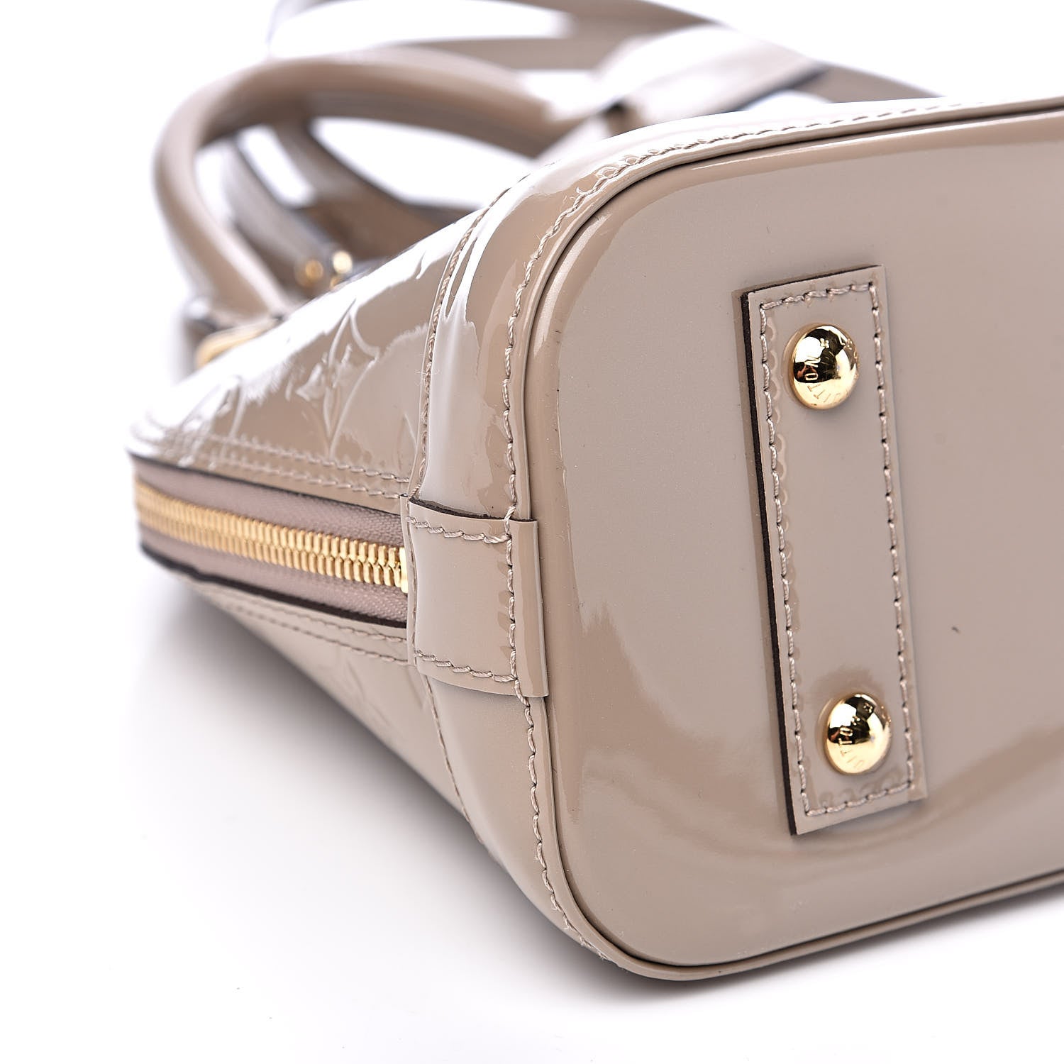 Louis Vuitton Vernis Alma BB Galet 8 of 9