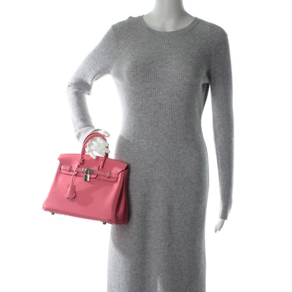 Hermes Swift Birkin 25 Rose Azalee 2 of 25