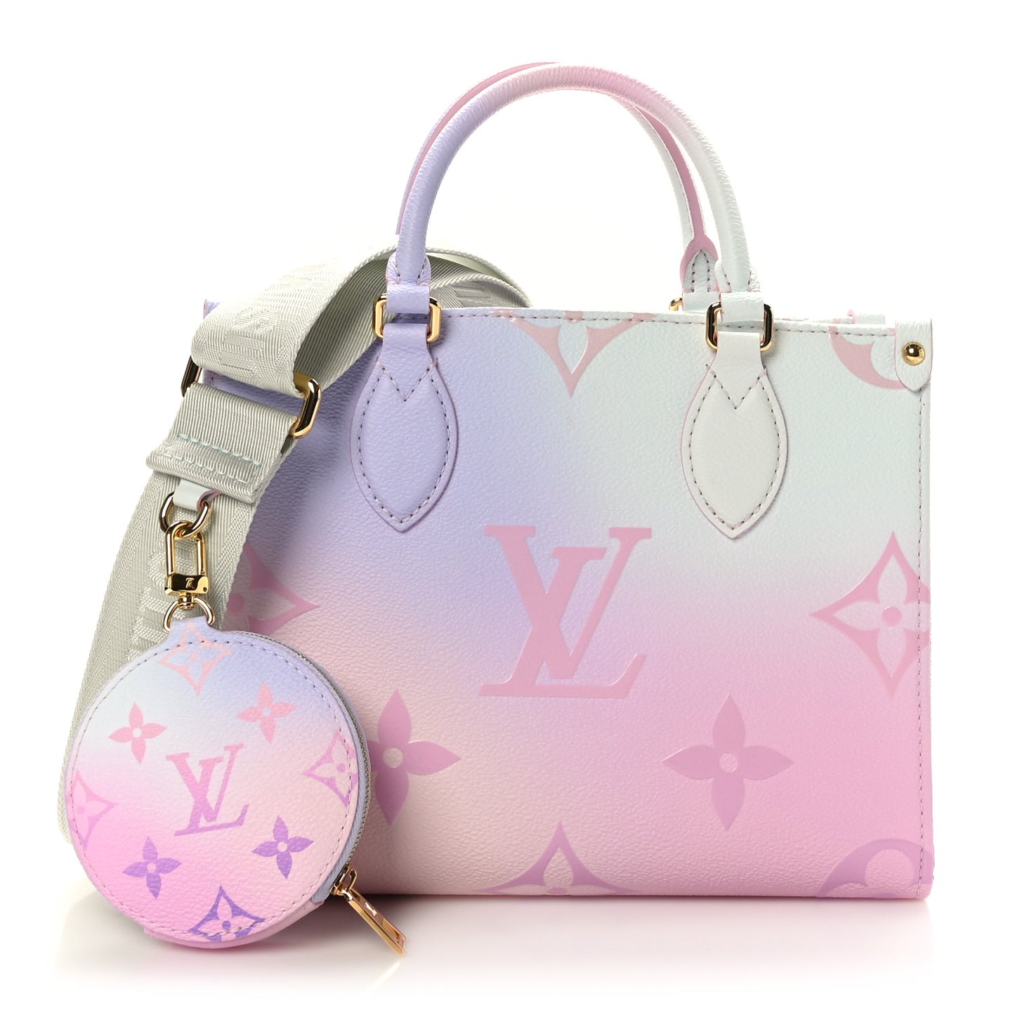 Monogram Giant Spring In The City Onthego PM Sunrise Pastel