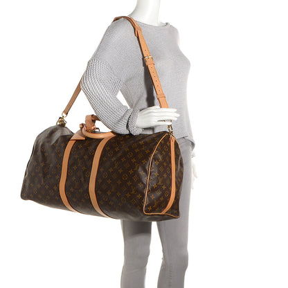 Louis Vuitton Monogram Keepall Bandouliere 55 2 of 7