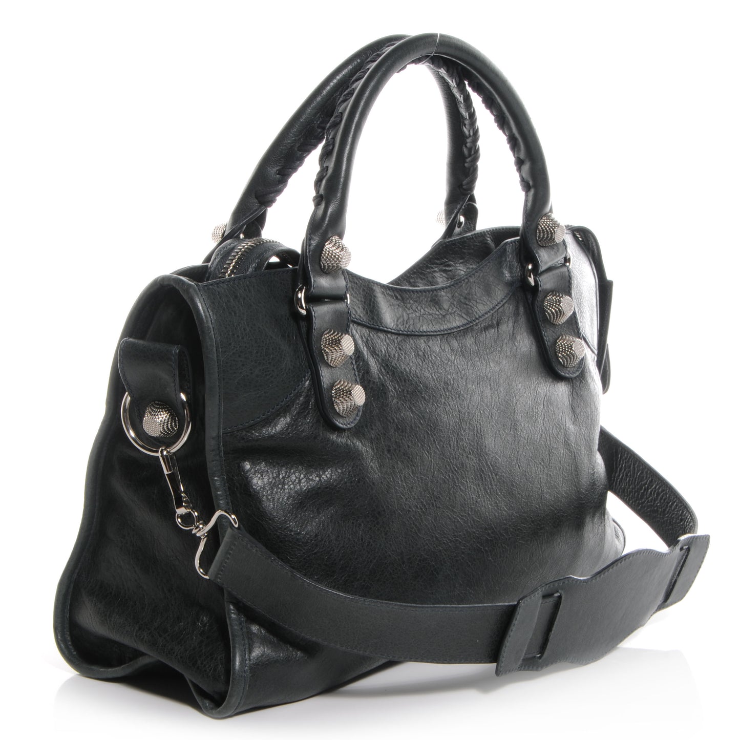 Agneau Giant 21 Silver Hardware City Anthracite
