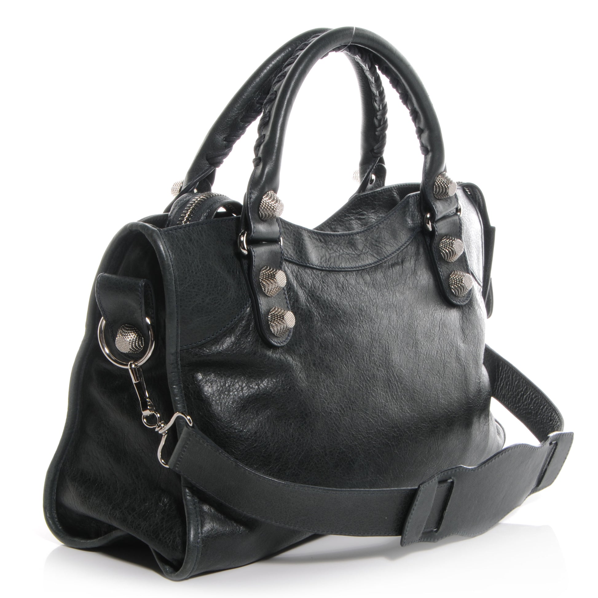 Balenciaga Agneau Giant 21 Silver Hardware City Anthracite 3 of 9