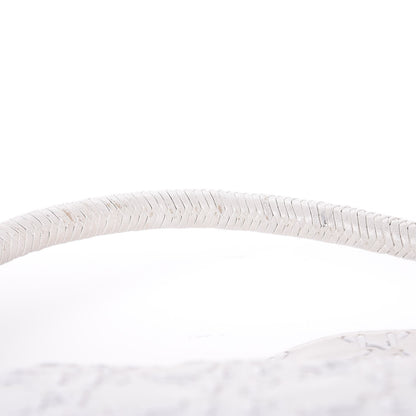 Christian Dior Lambskin Stitched Cannage Hobo White 18 of 19