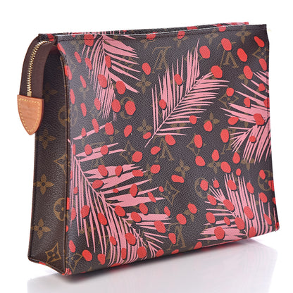 Louis Vuitton Monogram Jungle Dots Toiletry Pouch 26 Sugar Pink Poppy 3 of 8