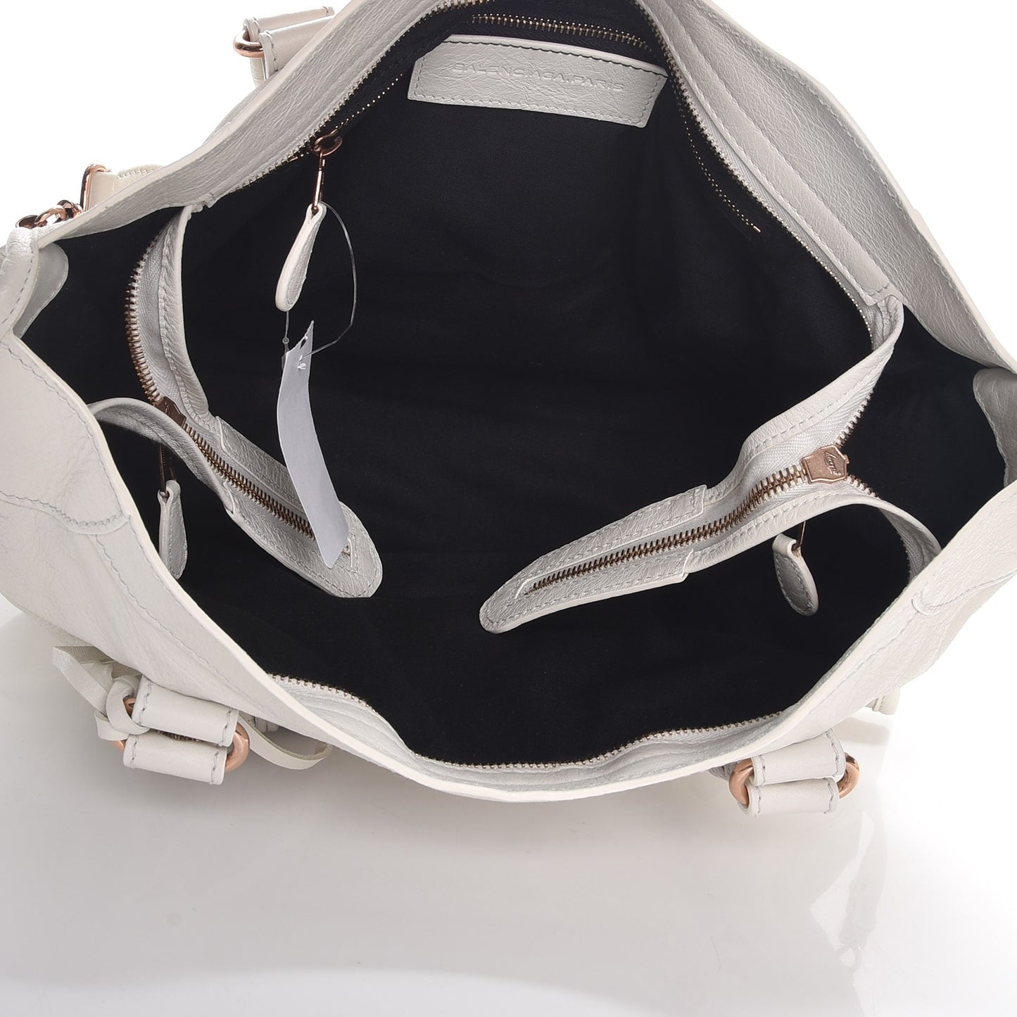 Agneau Giant 12 Rose Gold Hardware City White Light