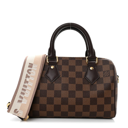 Louis Vuitton Damier Ebene Speedy Bandouliere 20 1 of 9