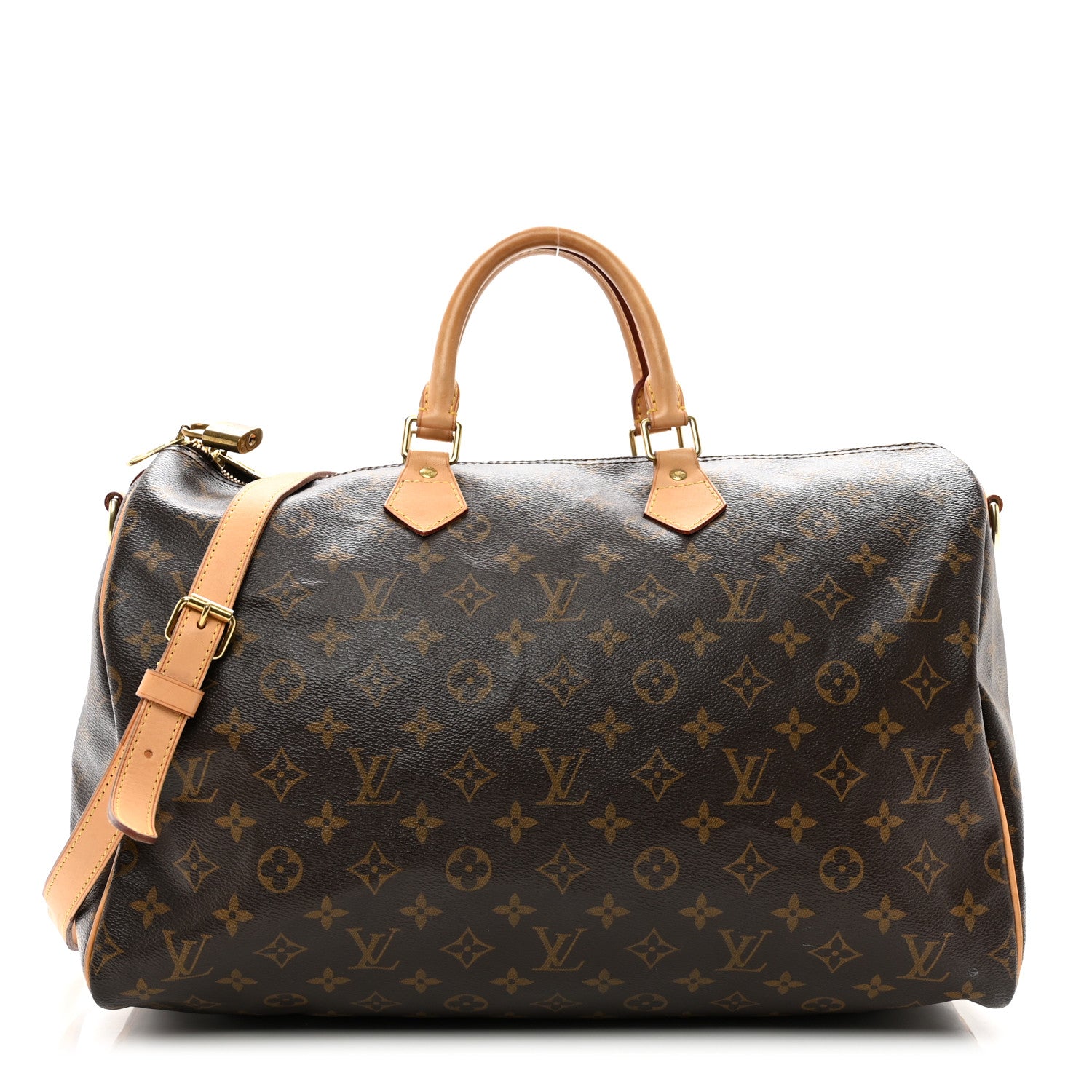 Louis Vuitton Monogram Speedy Bandouliere 40 1 of 12
