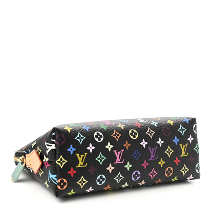 Louis Vuitton Monogram Multicolor Cosmetic Pouch Black Grenade 4 of 7