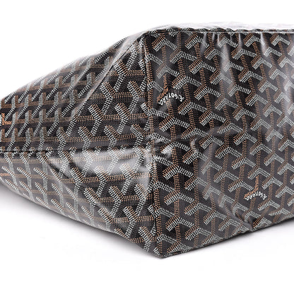 Goyard Goyardine Saint Louis GM Black Gold 9 of 10