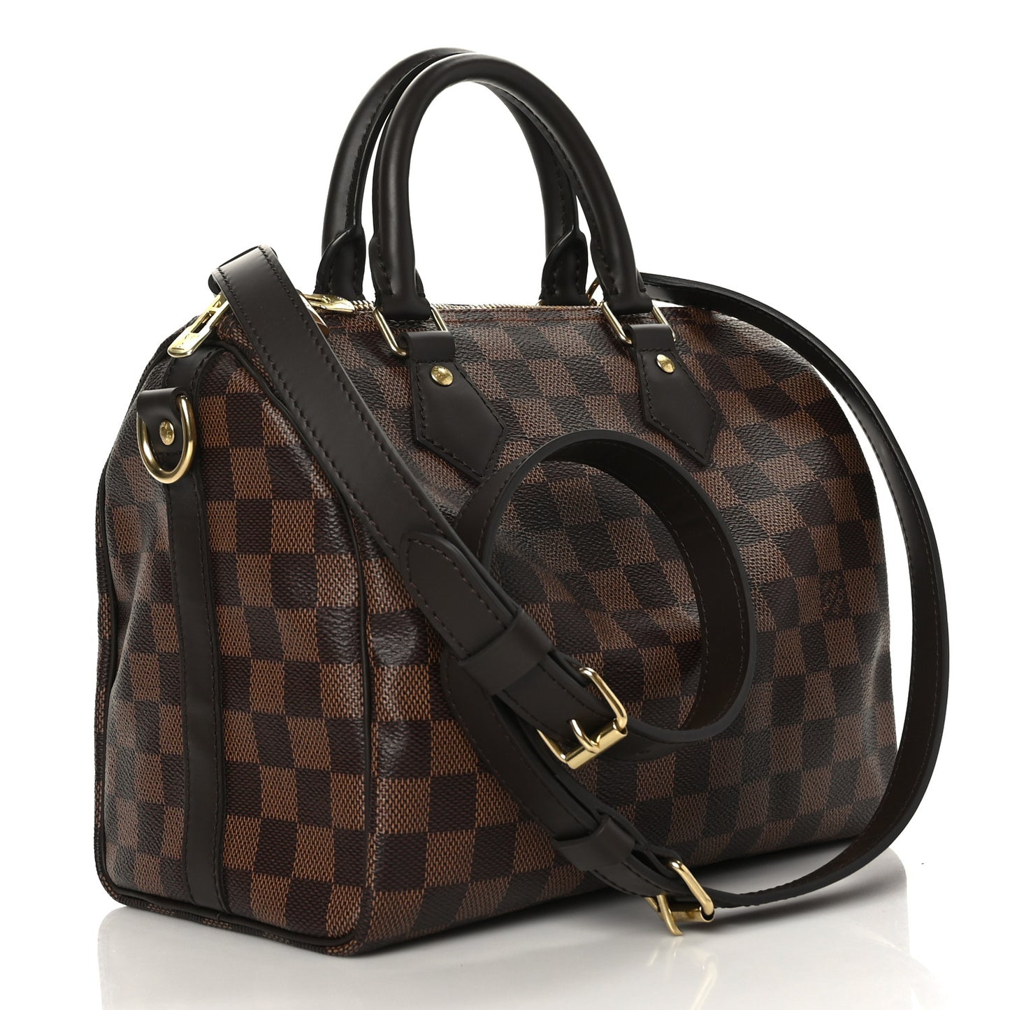 Damier Ebene Speedy Bandouliere 25