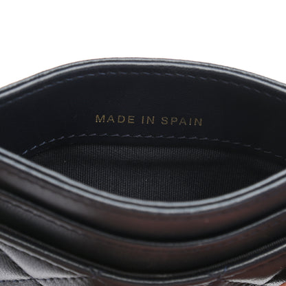 Chanel Lambskin Quilted Boy Card Holder Navy 7 of 8