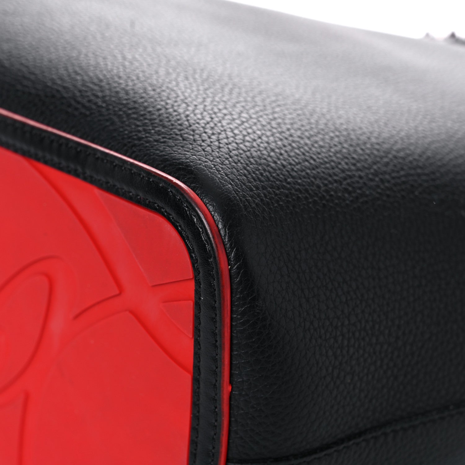 Christian Louboutin Calfskin Spikes East West Cabata Tote Black 13 of 26