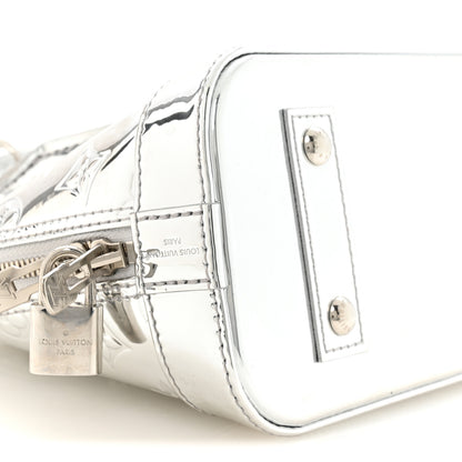Louis Vuitton Monogram Miroir Alma BB Silver 7 of 9