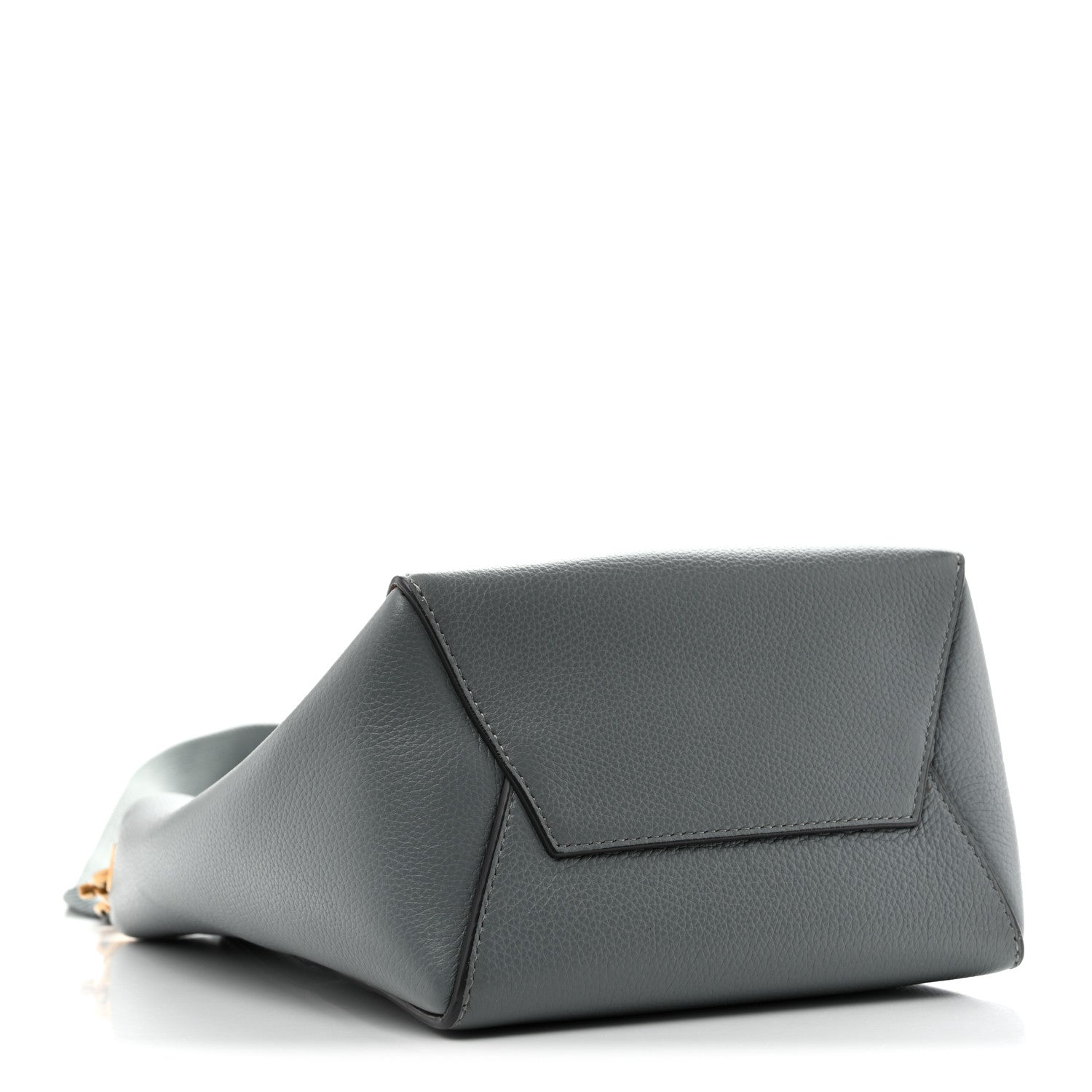 Celine Soft Grained Calfskin Small Sangle Bucket Bag Cloud 3 of 12