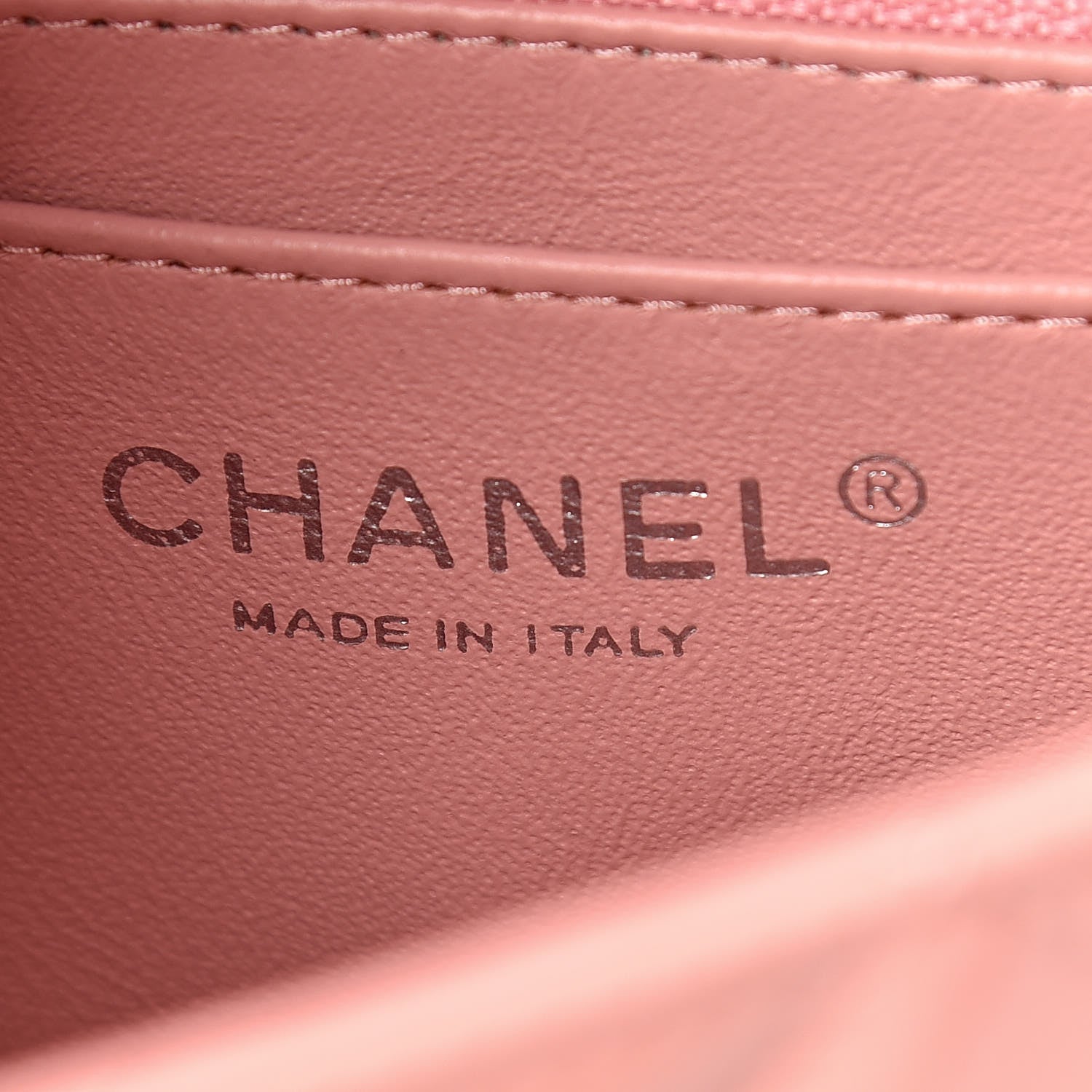 Chanel Patent Calfskin Quilted Mini Rectangular Flap Light Pink 6 of 15