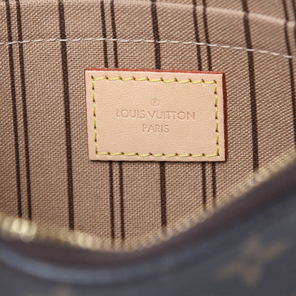 Louis Vuitton Monogram Neverfull MM GM Pochette 6 of 7