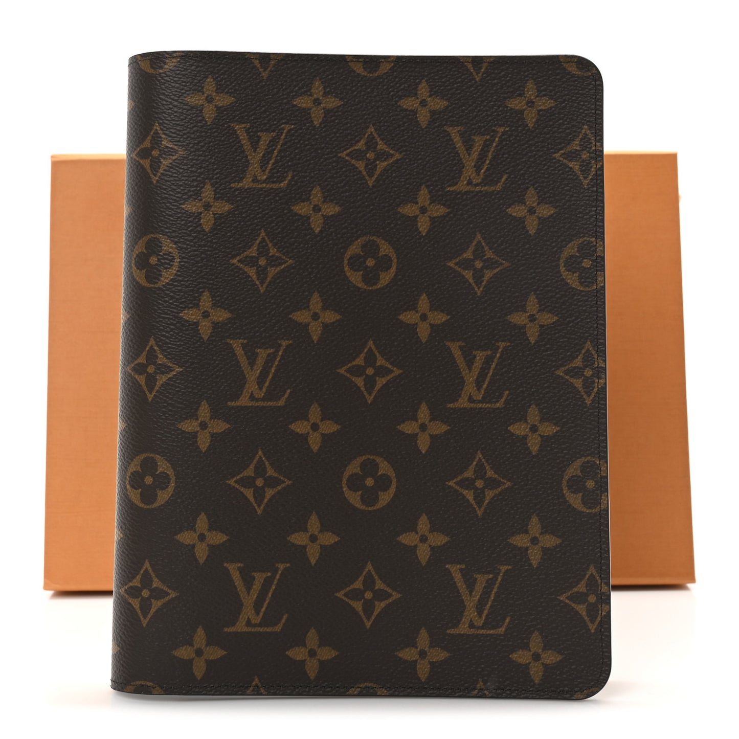 Monogram Desk Agenda Cover