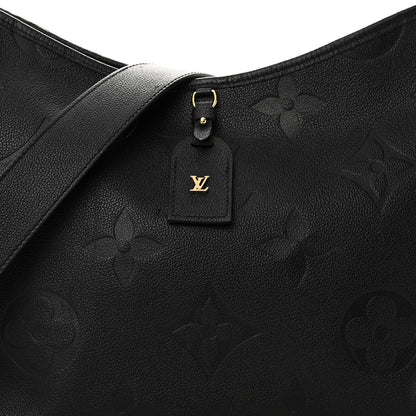 Louis Vuitton Empreinte Monogram Giant CarryAll MM Black 7 of 9