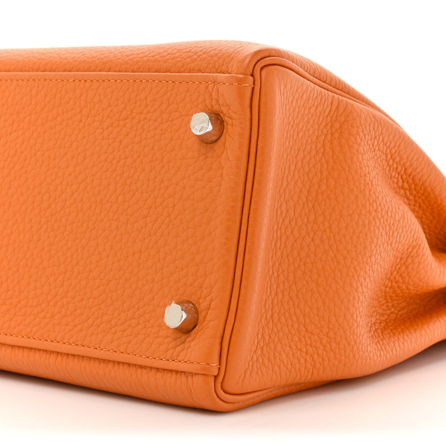Hermes Togo Kelly Retourne 32 Orange 9 of 11